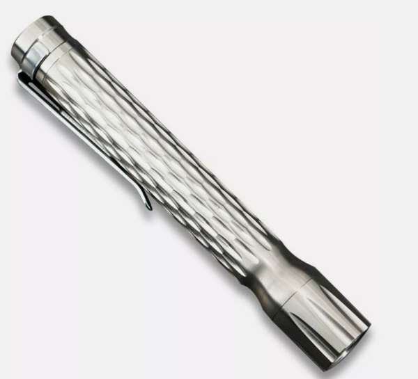 Titanium Titan: Tactical Flashlight for Outdoor Adventures & EDC