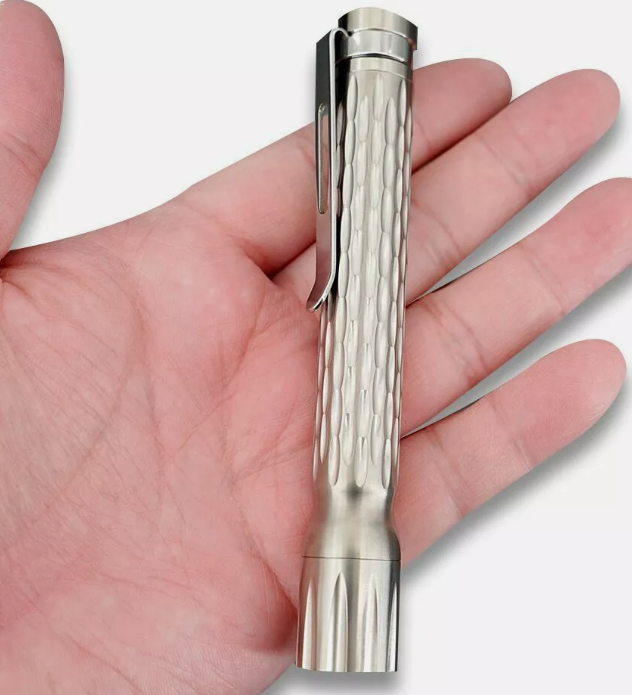 Titanium Titan: Tactical Flashlight for Outdoor Adventures & EDC - Image 5