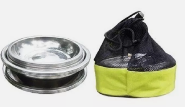 Collapsible Kitchen Bowl & Camping Plates Set