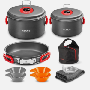 Ultimate Outdoor Essentials Kit: Portable Cookware & Gear